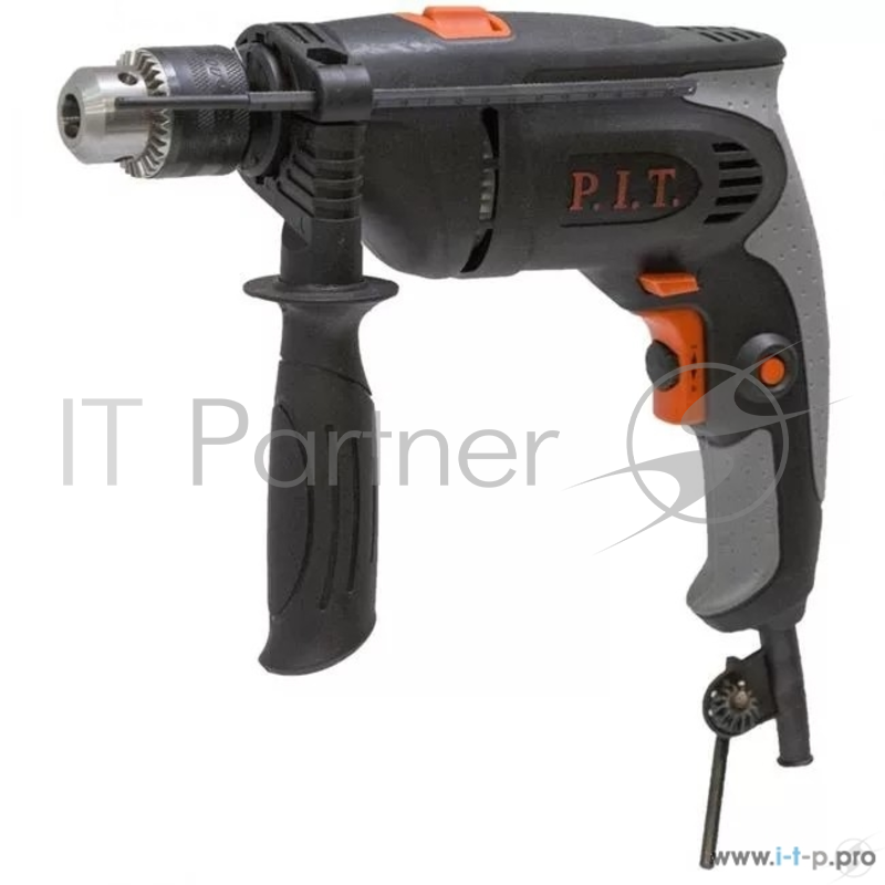 Дрель, Шуруповерт P.I.T Дрель ударная PSB13-C3 МАСТЕР . (800Вт. 13мм, 0-2800об, реверс, регул. ск. коробка) PSB13-C3
