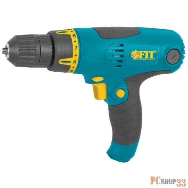 Отвертки аккумуляторные FIT ES-321 Дрель-Шуруповерт Эл. {320 Вт 0-700 об/мин БзП 10 мм рез. накл. 16,0 Нм 16+1 БС щеток короб.} 80012