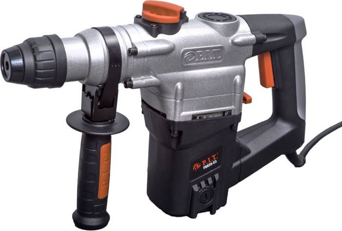 Перфоратор P.I.T Перфоратор PBH26-C3 МАСТЕР (3-реж,вертикал,1200Вт, 4,7Дж,SDS+ пласт.кейс,набор буров,пика,зубило) PBH26-C3