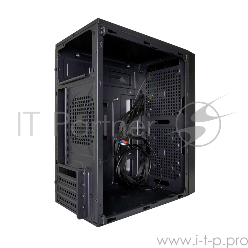 Корпуса Exegate EX277806RUS Корпус Minitower BAA-104U Black, mATX, AAA450, 80mm, 2*USB+1*USB3.0, Audio