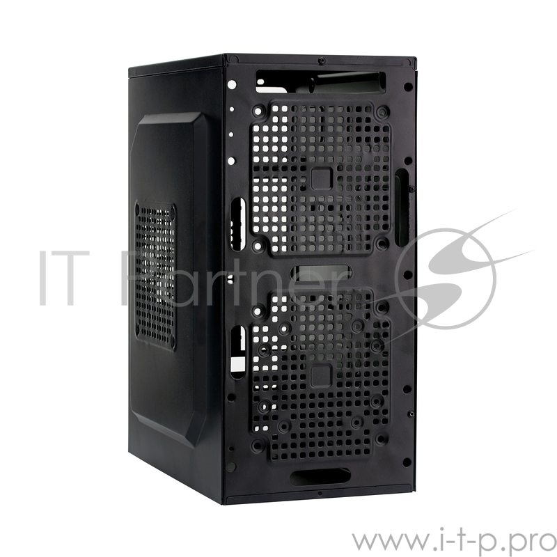 Корпуса Exegate EX277806RUS Корпус Minitower BAA-104U Black, mATX, AAA450, 80mm, 2*USB+1*USB3.0, Audio