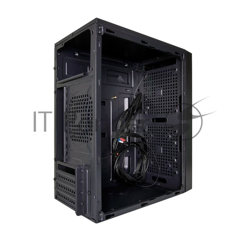 Корпуса Exegate EX277804RUS Корпус Minitower BAA-104U Black, mATX, AAA350, 80mm, 2*USB+1*USB3.0, Audio