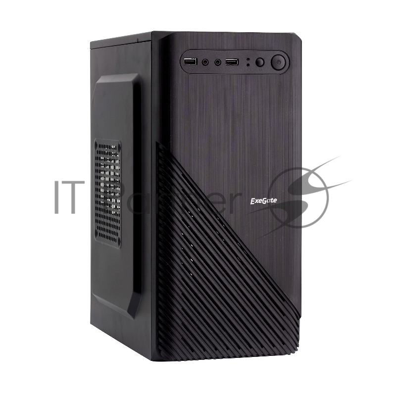 Корпуса Exegate EX277803RUS Корпус Minitower BAA-103 Black, mATX, без БП, 2*USB, Audio