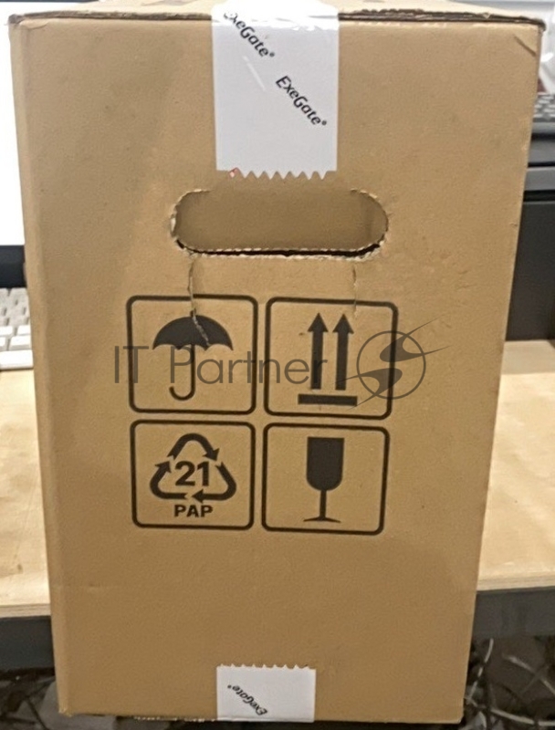 Корпуса Exegate EX277797RUS Корпус Minitower BAA-103 Black, mATX, AAA350, 80mm, 2*USB, Audio