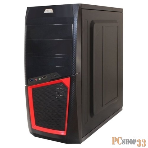 Корпус MidiTower SP Winard 3068B 1*USB2.0, 1*USB3.0 audio, reset, ATX,500W 120mm