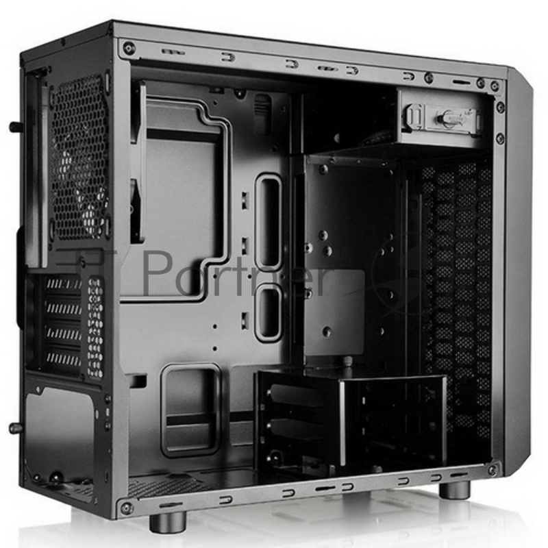 Корпус Case Tt Versa H15 черный w/o PSU mATX 4x120mm 1xUSB2.0 1xUSB3.0 audio bott PSU CA-1D4-00S1NN-00