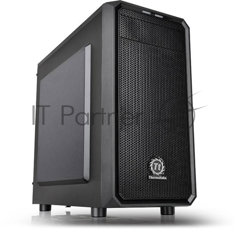 Корпус Case Tt Versa H15 черный w/o PSU mATX 4x120mm 1xUSB2.0 1xUSB3.0 audio bott PSU CA-1D4-00S1NN-00