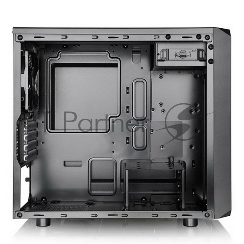Корпус Case Tt Versa H15 черный w/o PSU mATX 4x120mm 1xUSB2.0 1xUSB3.0 audio bott PSU CA-1D4-00S1NN-00