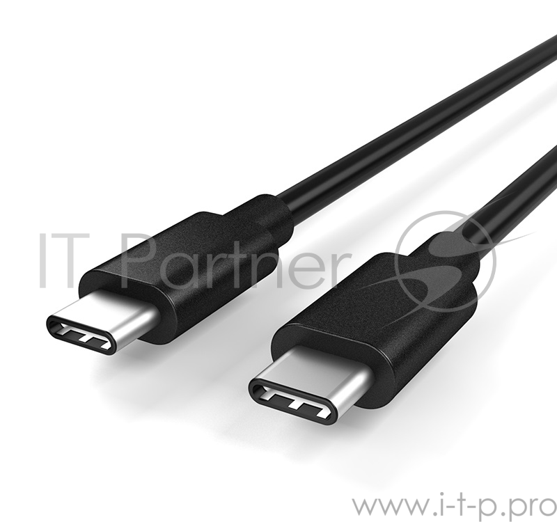 Переходник ORIENT Кабель USB 3.0 Type-C, Cm UC-410 - Cm (24pin), 1.0 м, черный