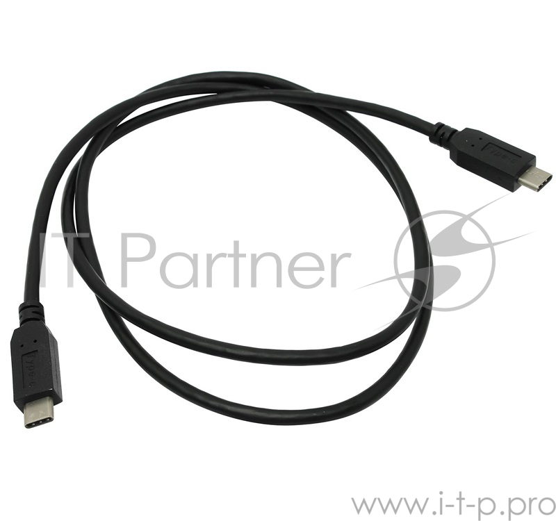 Переходник ORIENT Кабель USB 3.0 Type-C, Cm UC-410 - Cm (24pin), 1.0 м, черный