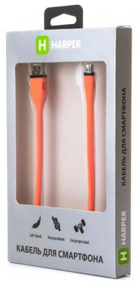 Кабель Harper Micro USB,BCH-338 orange (Длина кабеля: 38см)