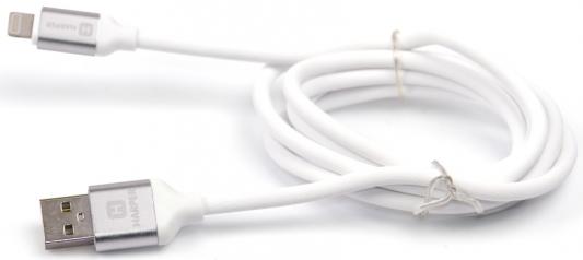 Кабель Harper Силиконовый Кабель для зарядки и синхронизации USB - Lightning, SCH-530 white (1м, способны заряжать устройства до 2х ампер)
