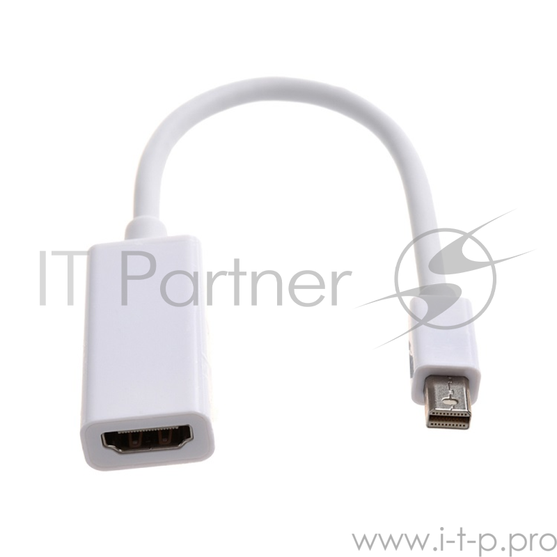 Переходник ORIENT Кабель-адаптер Mini DisplayPort M C302W - HDMI F, длина 0.2 метра, белый