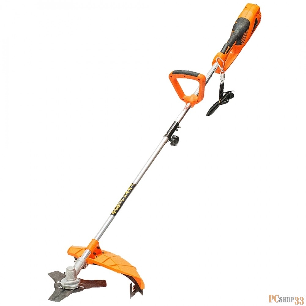 Триммер P.I.T Электротриммер P51021 (1600Вт, заплечный ремень, разъемная штанга, фреза+леска) P 51021