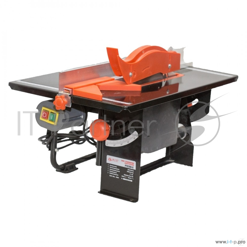 Пилы P.I.T Пила стационарная электрическая PTS200-C МАСТЕР (850Вт,диск 200*16*2,4,стол 500*335,угол 45) PTS200-C