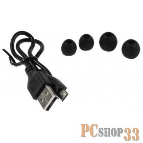 Наушники HARPER HB-305 black {Магнитные. Поддержка MicroSD карт Встроенный MP3 плеер Bluetooth версия 4.2}