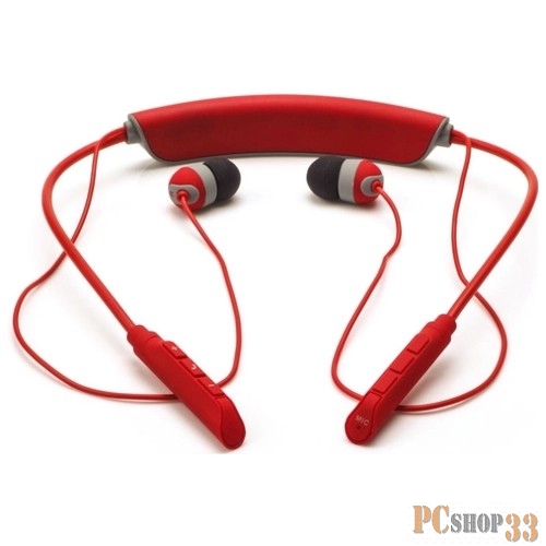 Наушники HARPER HB-309 red {Bluetooth наушники Проводные/беспроводные: беспроводные Встроенный микрофон: да Частотный диапазон: 20 ~ 20 кГц}