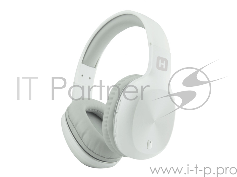 Наушники HARPER HB-408 white {Bluetooth 4.0 Поддержка карт MicroSD Воспроизведение MP3 Частотный диапазон: 20 Гц-20 КГц Сопротивление: 32 Ом}