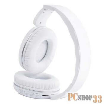 Наушники HARPER HB-415 white {Bluetooth наушники-гарнитура Поддержка MicroSD карт Встроенный MP3 плеер Bluetooth версия 4.2}