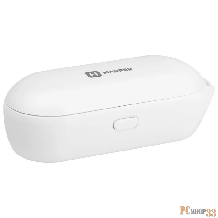 Наушники HARPER HB-510 white {беспроводные, Встроенный микрофон, Частотный диапазон 20 Гц-20 КГц, Сопротивление: 32 Ом}