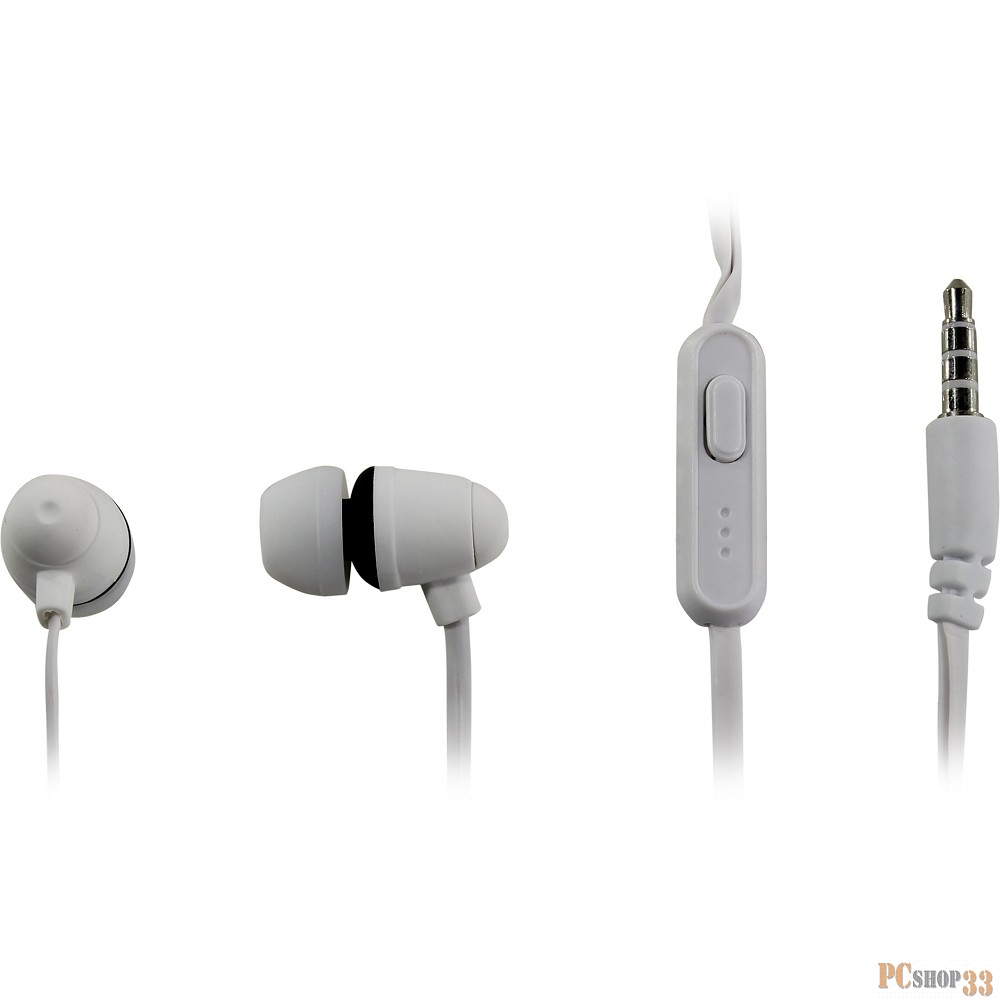 Наушники HARPER HV-105 white {Чувствительность: 105dB±3dB Сопротивление: 32? Частотный диапазон: 20-20000Hz Длина кабеля: 1.2m}