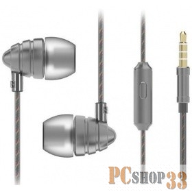 Наушники HARPER HV-805 grey {Чувствительность: 102±3 дБ/В ,20 Гц~20 кГц,Сопротивление: 32 Ом}