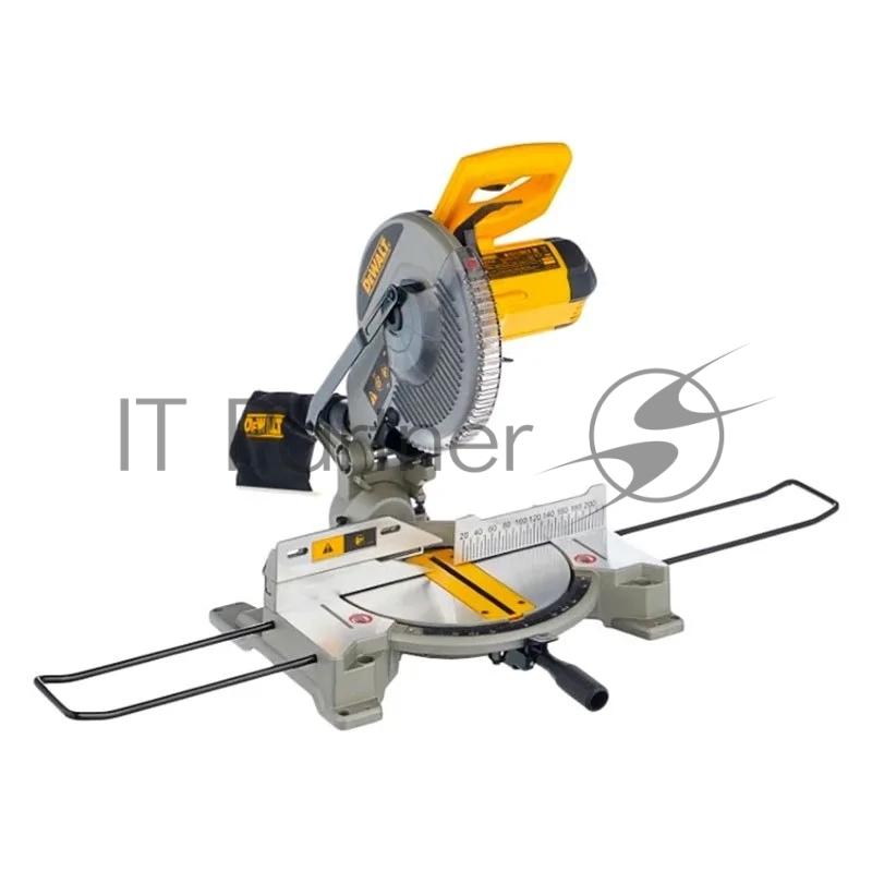 Пила, лобзик DeWalt DW714 Пила торцовочная DW714 {1650Вт,диск 254х30мм4600об/минпропил при 90град 89х130мм45град 91ммвес 13.1 кг)