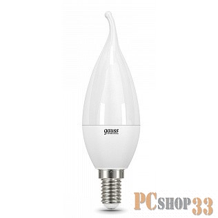 GAUSS Светодиодные лампы GAUSS 34128 Светодиодная лампа LED Elementary Свеча на ветру 8W E14 540lm 4100K 1/10/50 0