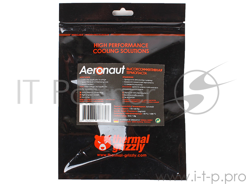 Термопаста Термопаста Thermal Grizzly Aeronaut - 7,8g TG-A-030-R-RU