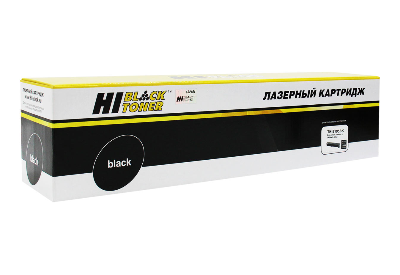 Тонер-картридж Hi-Black (HB-TK-5195Bk) для Kyocera-Mita TASKalfa 306ci, Bk, 15K