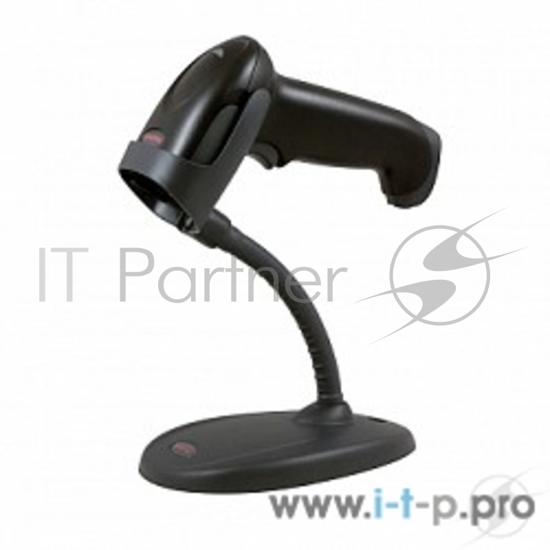 Honeywell/METROLOGIC сканеры штрих-кодов Honeywell HWH 1250G LITE 1250GHD-2USB1LITE Чёрный {Ручной линейный лазерный сканер штрих-кода USB с подставкой}