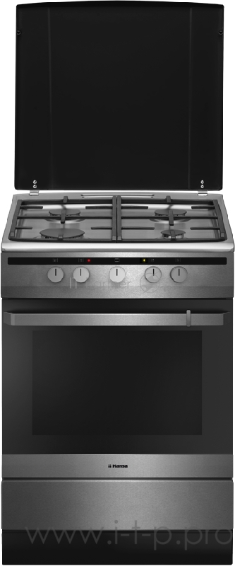 Плита Комбинированная Hansa FCMX68022 нержавеющая сталь