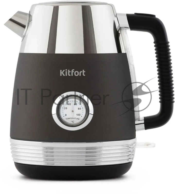 Чайник электрический Kitfort КТ-633-1 1.7л. 2150Вт графит (корпус: пластик)