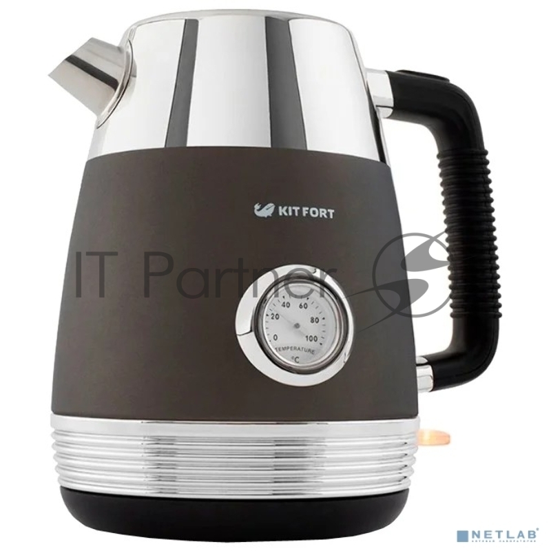 Чайник электрический Kitfort КТ-633-1 1.7л. 2150Вт графит (корпус: пластик)