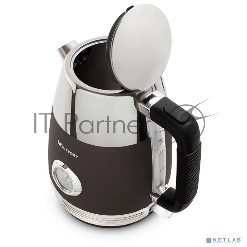 Чайник электрический Kitfort КТ-633-1 1.7л. 2150Вт графит (корпус: пластик)