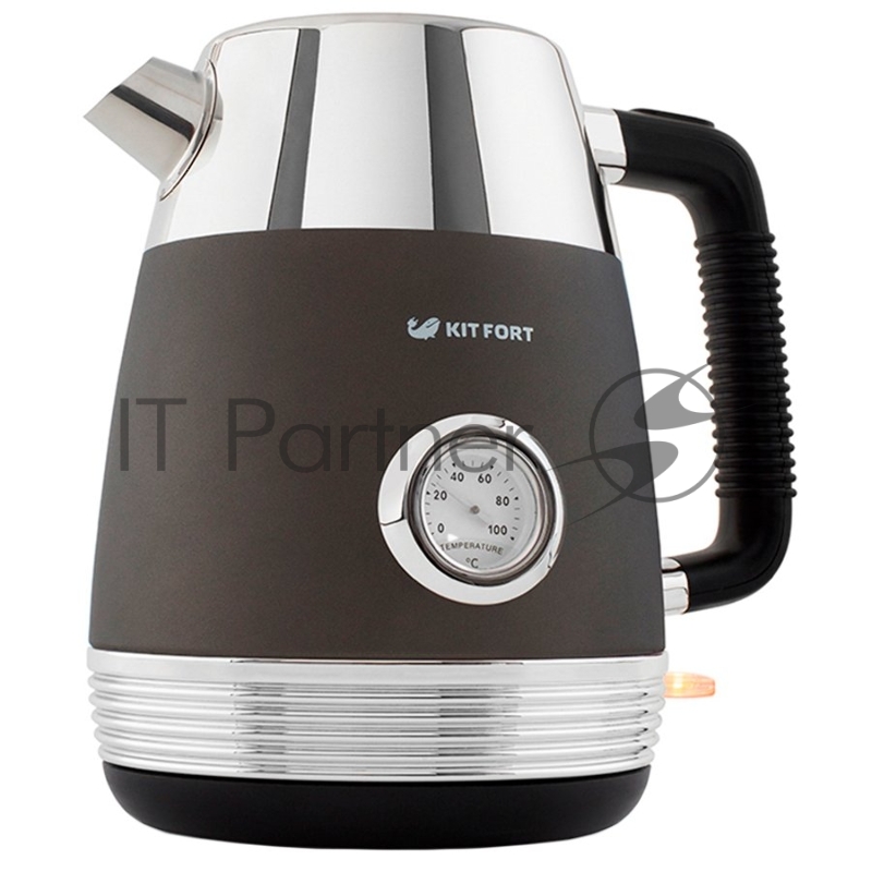 Чайник электрический Kitfort КТ-633-1 1.7л. 2150Вт графит (корпус: пластик)