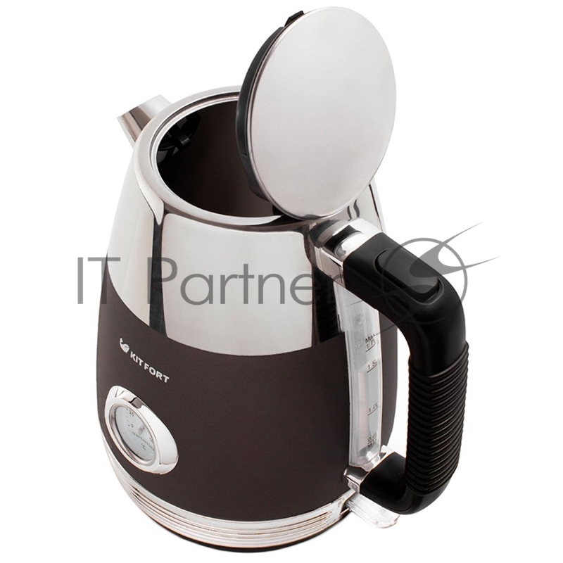 Чайник электрический Kitfort КТ-633-1 1.7л. 2150Вт графит (корпус: пластик)