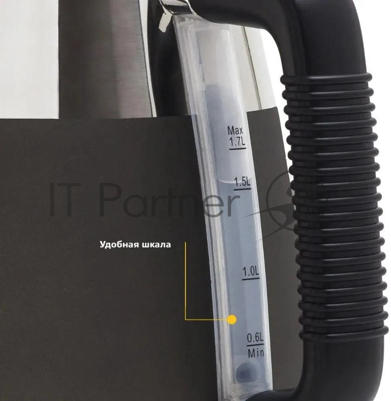 Чайник электрический Kitfort КТ-633-1 1.7л. 2150Вт графит (корпус: пластик)