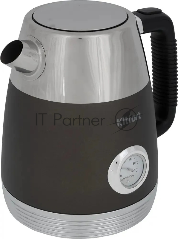 Чайник электрический Kitfort КТ-633-1 1.7л. 2150Вт графит (корпус: пластик)