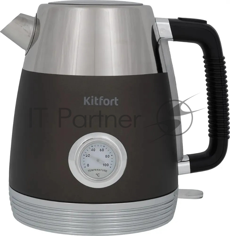 Чайник электрический Kitfort КТ-633-1 1.7л. 2150Вт графит (корпус: пластик)