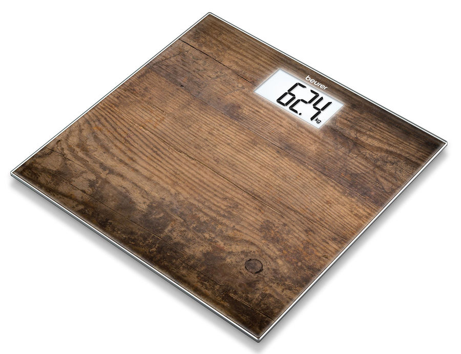 Весы напольные электронные Beurer GS203 рисунок/дерево