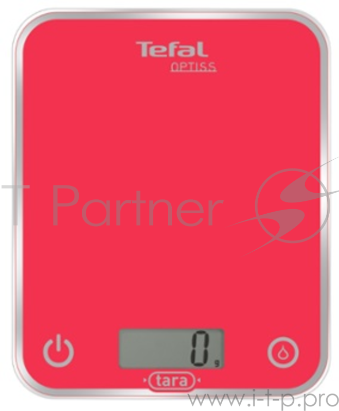Весы кухонные электронные Tefal BC5003V1 макс.вес:5кг, красный