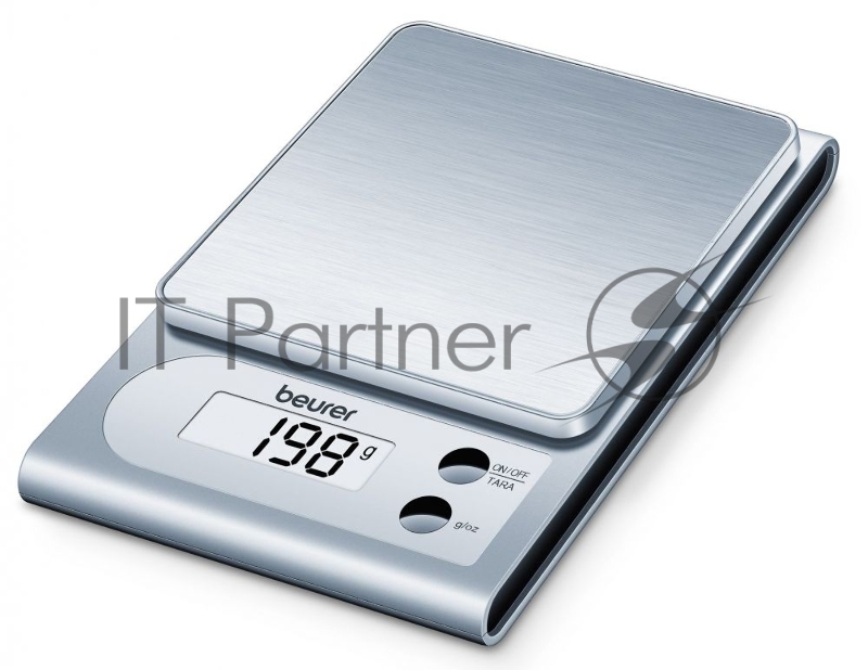 Весы кухонные электронные Beurer KS22 серебристый
