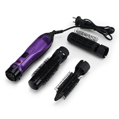 Фен-щетка Polaris PHS 1203i фиолетовый/черный