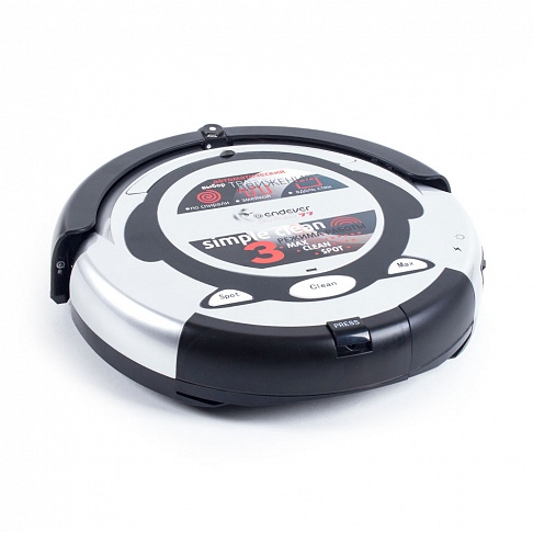 Робот-пылесос Endever SKY-ROBOT77 серебристый/черный