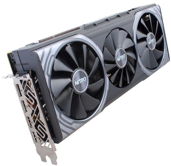 Видеокарта Sapphire PCI-E 11275-03-40G VEGA 64 8G NITRO+ AMD Radeon RX Vega 64 8192Mb 2048bit HBM2 1580/945/HDMIx2/DPx2/HDCP Ret