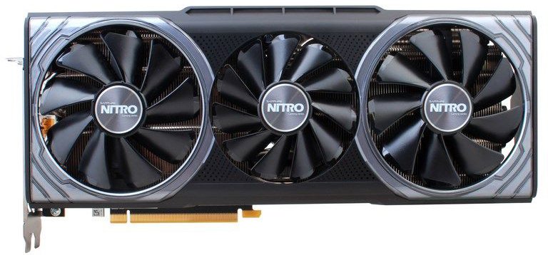 Видеокарта Sapphire PCI-E 11275-03-40G VEGA 64 8G NITRO+ AMD Radeon RX Vega 64 8192Mb 2048bit HBM2 1580/945/HDMIx2/DPx2/HDCP Ret