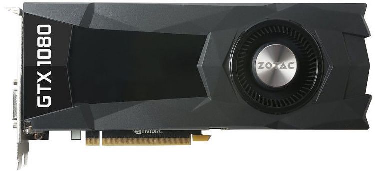 Видеокарта Zotac GTX 1080 ZT-P10800D-10B Blower 8GB GDDR5X 256bit 16nm 1607/10010MHz DVI-D(HDCP)/HDMI/3*DisplayPort Bulk