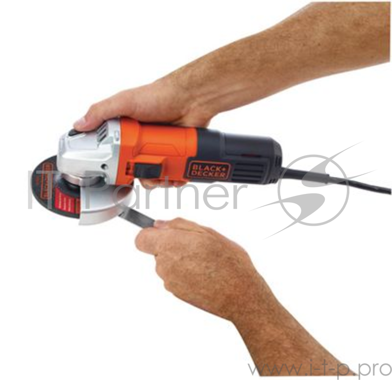 Углошлифовальная машина Black & Decker G650-RU 650Вт 10000об/мин рез.шпин.:M14 d=125мм