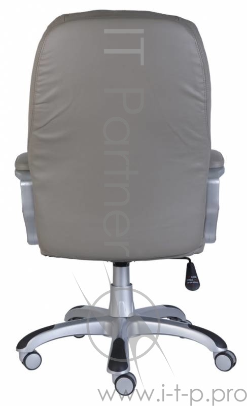 Кресло руководителя Бюрократ CH-868SAXSN/Grey серый искусственная кожа (пластик серебро)
